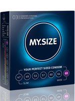 3 x MY.SIZE Condoms - Size 69