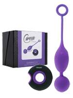 Caresse Embrace II Remote Control Egg Purple