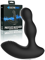 Electroshock - E-Stim Vibrating Prostate Massager - Schwarz