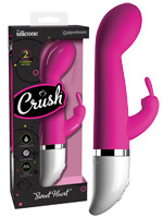 Crush Vibrator Sweet Heart Pink
