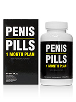 Penis Pills - 1 Month Plan - 60 Tabletten - Ablaufdatum 01/2021