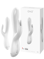 OVO K3 Rabbit Vibrator - white