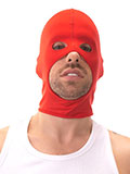 Fetish Hood Mask Mak - Red