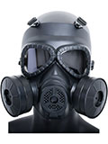 Poppers Gas Mask - Doppelfilter