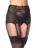 Fancy Suspenderbelt with String and Stockings